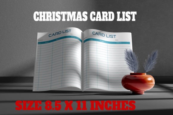 Christmas Card List KDP Interiors