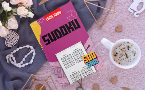 Cover SUDOKU for Adults Graphics