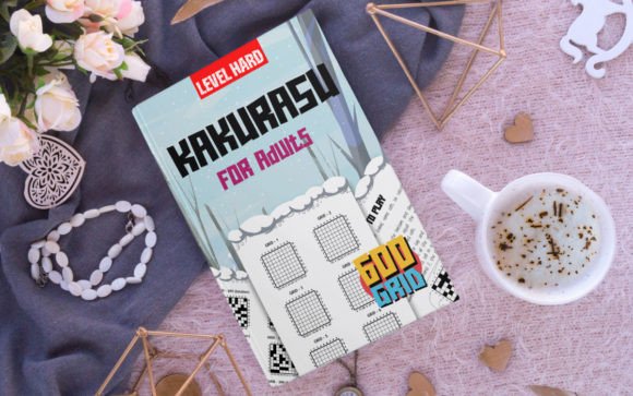 Kakurasu Book Cover Template for Graphics and Kdp Interiors