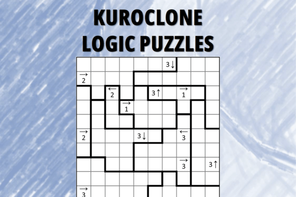 Kuroclone Logic Puzzles 10x10 - Medium Graphics for Kdp Interiors