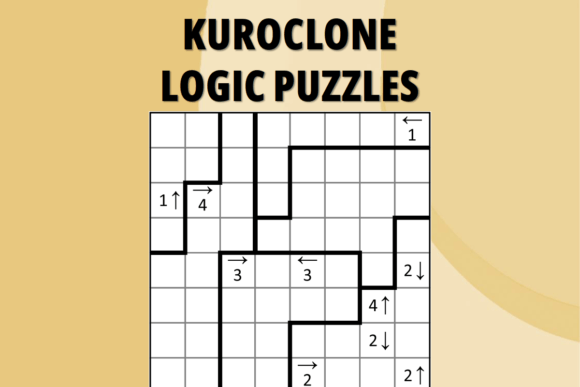 Kuroclone Logic Puzzles 8x8 - Medium Graphics for Kdp Interiors