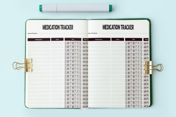 MEDICATION TRACKER KDP Interiors Graphics