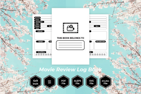 Movie Review Log Book – KDP Interiors Graphics