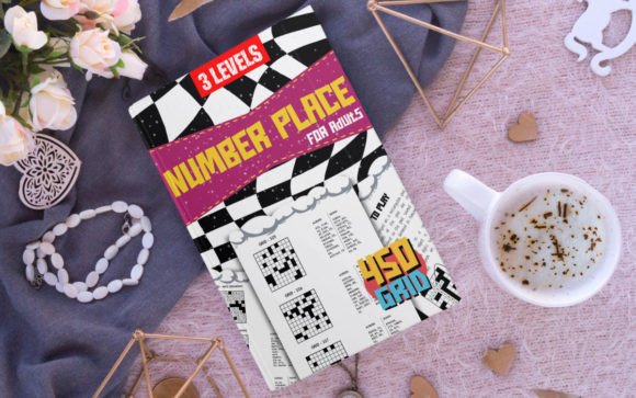 Number Place Book Cover Template