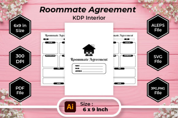 Roommate Agreement Graphics for Kdp Interiors