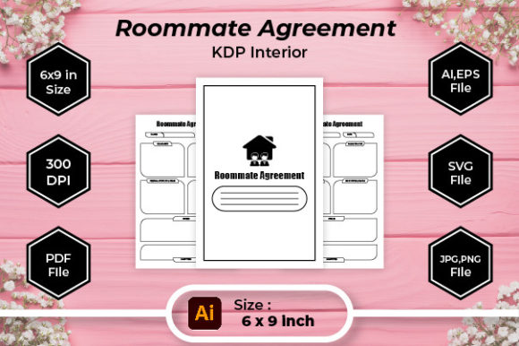 Roommate Agreement KDP Interior Graphics