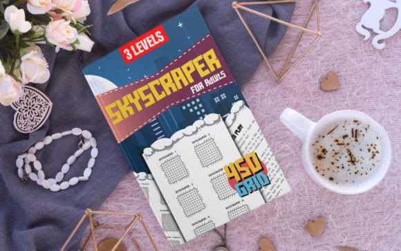 Skyscraper Book Cover Template Graphics for Kdp Interiors