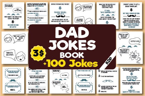 The Book of Terribly Awesome Dad Jokes: Graphics for Kdp Interiors